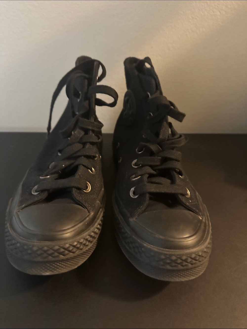 Converse Black High-Top Canvas Sneakers